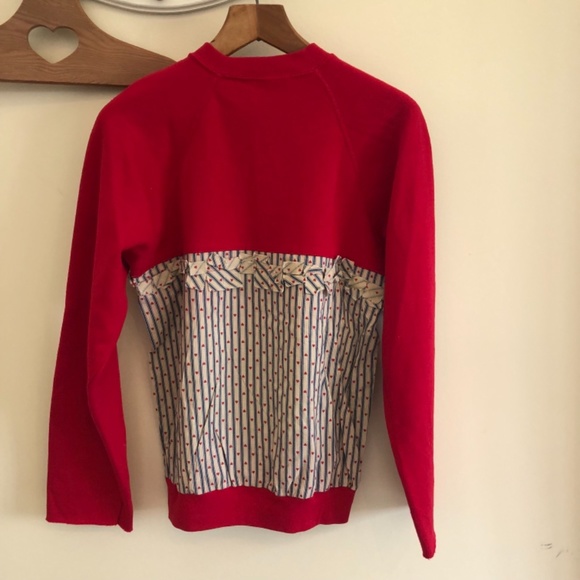 Vintage handmade heart sweatshirt - Picture 5 of 5